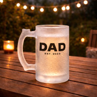 Regalo Establecido para Papá Cerveza de Vidrio Des
