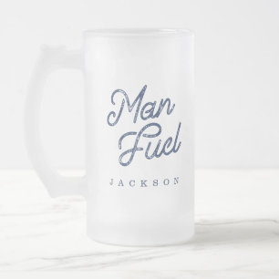 Taza De Cristal Esmerilado Regalo Para Él Elegante regalo de Personalizado