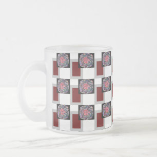 Taza De Cristal Esmerilado REGALO RZ-ESPECIALMENTE PARA PAPÁ_ROSE_Rmdesignflo