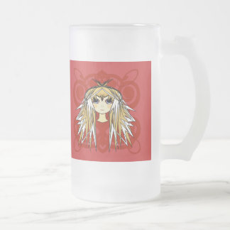 Taza De Cristal Esmerilado Regalos de Chicas animales