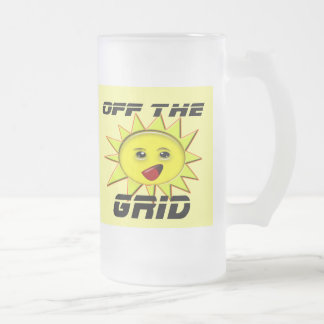 Taza De Cristal Esmerilado Regalos de Energía Solar y Productos Promocionales
