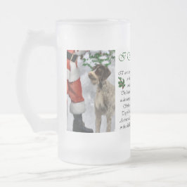Taza De Cristal Esmerilado Regalos de Navidades de punteros con cable en Alem