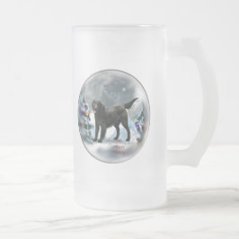 Taza De Cristal Esmerilado Regalos de Navidades de recuperadores planos