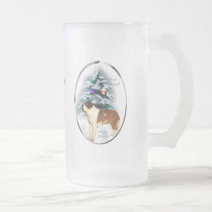Taza De Cristal Esmerilado Regalos de Navidades de San Bernardo