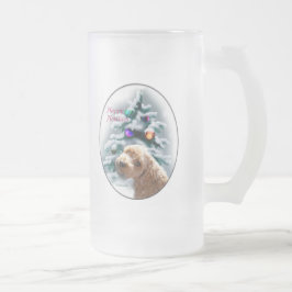 Taza De Cristal Esmerilado Regalos de Navidades de Schnoodle