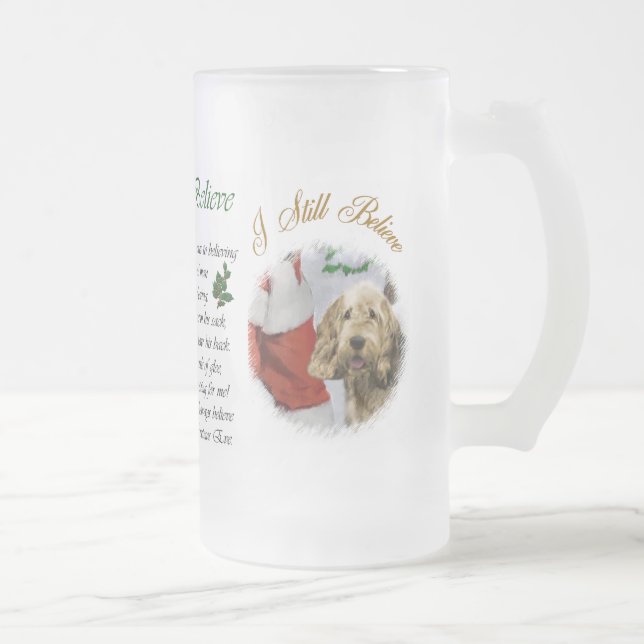 Taza De Cristal Esmerilado Regalos de otros Navidades (Derecha)