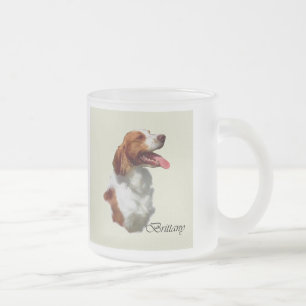 Taza De Cristal Esmerilado Regalos españoles de Bretaña de Estados Unidos