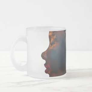 Taza De Cristal Esmerilado Reloj de pared