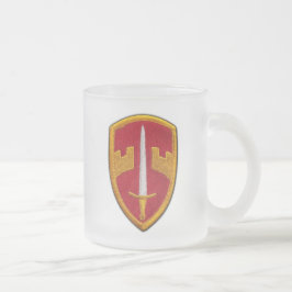 Taza De Cristal Esmerilado Remiendo militar del consejero MACV SOG Vietnam