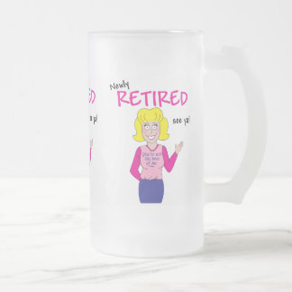 Taza De Cristal Esmerilado Retiro