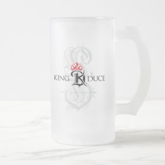Taza De Cristal Esmerilado Rey Duce Mug