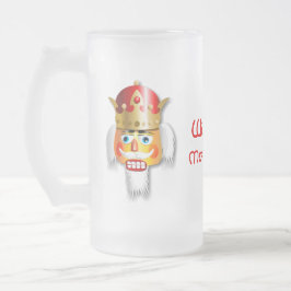 Taza De Cristal Esmerilado Rey modificado para requisitos particulares del