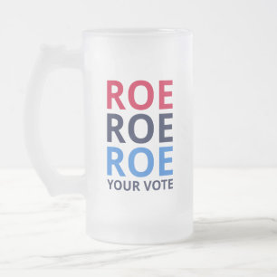 Taza De Cristal Esmerilado Roe Tu Voto I
