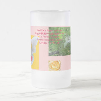 Taza De Cristal Esmerilado RosarianRose HappySUNny Mug* de los ₩ulffie