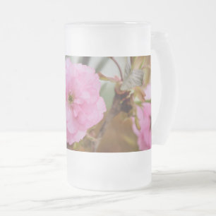 Taza De Cristal Esmerilado Rosey Pink