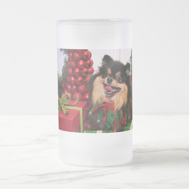 Taza De Cristal Esmerilado Roxanne - Pomeranian - Brenda (Centro)