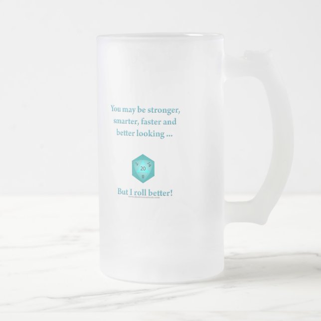 Taza De Cristal Esmerilado Ruedo mejor (Derecha)