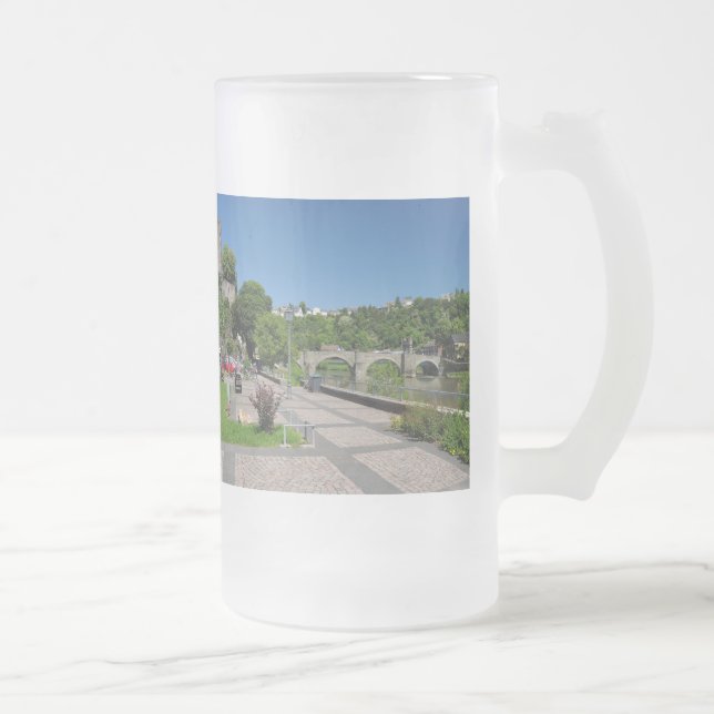 Taza De Cristal Esmerilado Runkel a Lahn (Derecha)