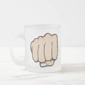 Taza De Cristal Esmerilado Sacador