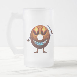 Taza De Cristal Esmerilado Sadistic Bagel Mug