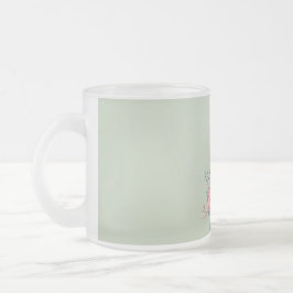 Taza De Cristal Esmerilado Sage Coffee Mug