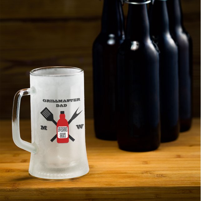 Taza De Cristal Esmerilado Salsa alucinante personalizada (Subido por el creador)
