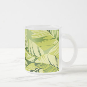 Taza De Cristal Esmerilado Saltos de plátano 5