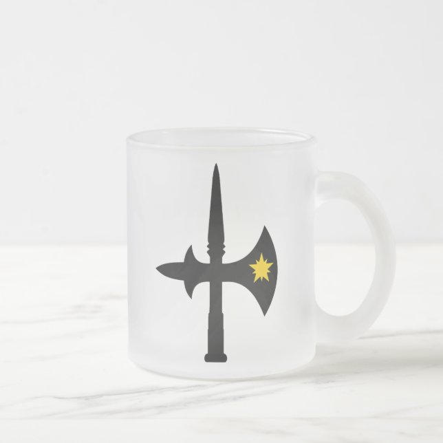 Taza De Cristal Esmerilado SCA Bryn Gwlad (Derecha)