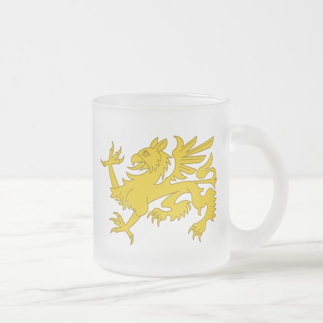 Taza De Cristal Esmerilado SCA Northshield (Derecha)