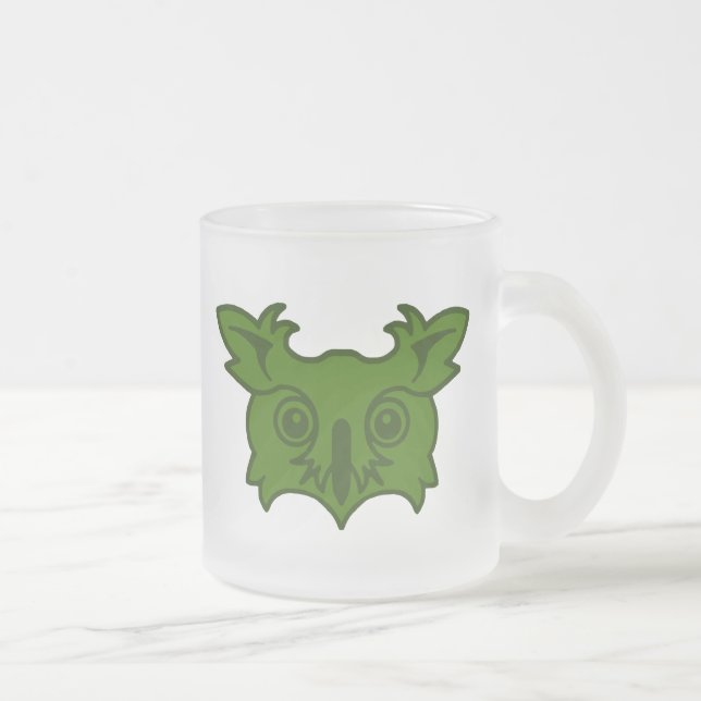 Taza De Cristal Esmerilado SCA Owlsherst (Derecha)