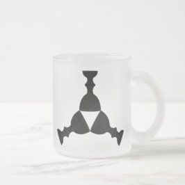 Taza De Cristal Esmerilado SCA Yarnvid