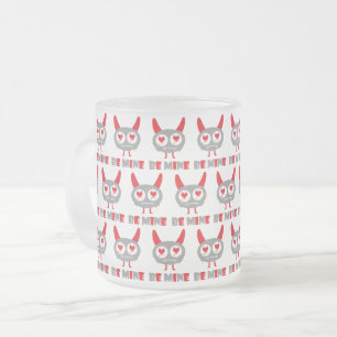 Taza De Cristal Esmerilado Sé mi amante monstruo
