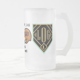 Taza De Cristal Esmerilado Semana 14 SwagBrag Zing/Peaky