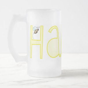 Taza De Cristal Esmerilado Ser X Template Mug 4