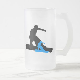 Taza De Cristal Esmerilado shadowboarder
