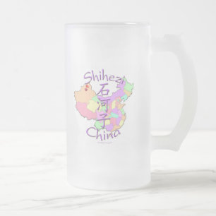 Taza De Cristal Esmerilado Shihezi China
