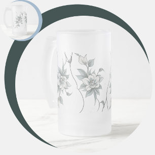 Taza De Cristal Esmerilado Shulutula
