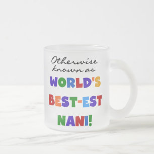 Taza De Cristal Esmerilado Si no conocido como las camisetas y regalos del