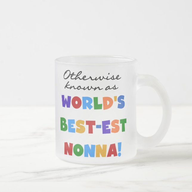 Taza De Cristal Esmerilado Si no conocido como regalos de las camisetas del (Derecha)