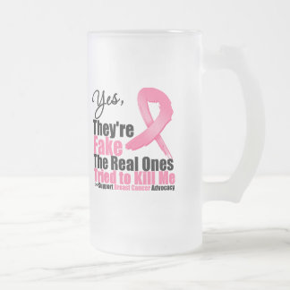 Taza De Cristal Esmerilado SÍ, son falsos.... Los míos reales intentaron mata