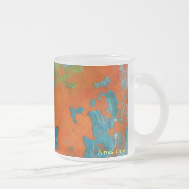 Taza De Cristal Esmerilado Siete sabores de loco (Derecha)
