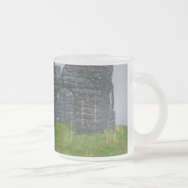 Taza De Cristal Esmerilado Silencio de guerra olvidada (Derecha)