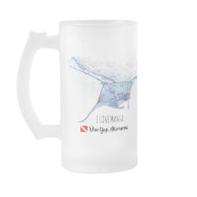 Silhouette de manta ray