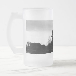 Taza De Cristal Esmerilado Silhouetted Stillness