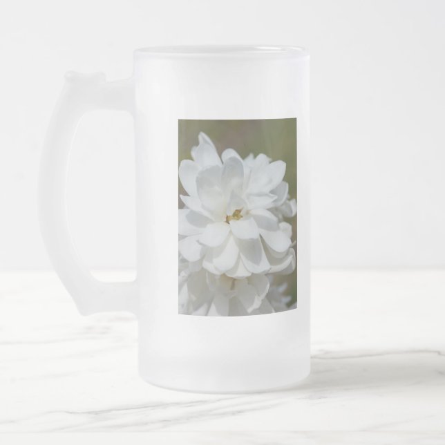 Taza De Cristal Esmerilado Silky Magnolia (Izquierda)