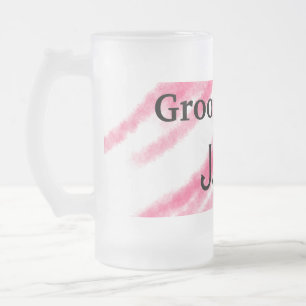 Taza De Cristal Esmerilado SIMPLE MINIMAL añade tu nombre regalo personalizad