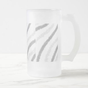 Taza De Cristal Esmerilado simple mínimo añadir el texto monograma foto cof