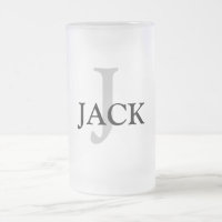 simple mínimo añadir su nombre MONOGRAM GROOMSMEN