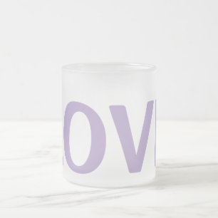 Taza De Cristal Esmerilado simple mínimo añadir su nombre MONOGRAM GROOMSMEN