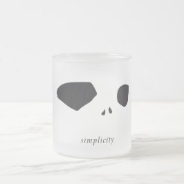 Taza De Cristal Esmerilado Simplicity